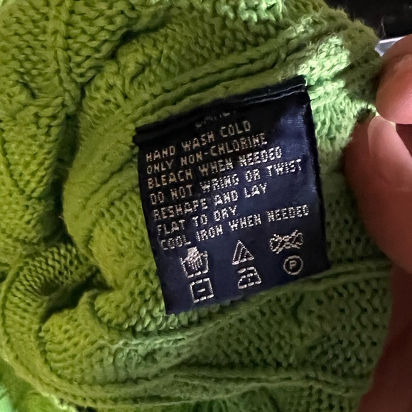 Ralph Lauren Vibrant Green Knitwear - Picture 3 of 3